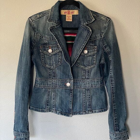 NWOT!! American Republic Vintage 1507 Jean Jacket. Size Large - Picture 1 of 7